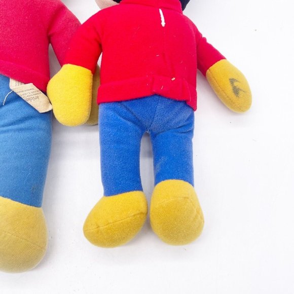 Knickerbocker Vintage Mickey Mouse Plush Lot 2 Stuffed Animals Poor Condition - Picture 3 of 5